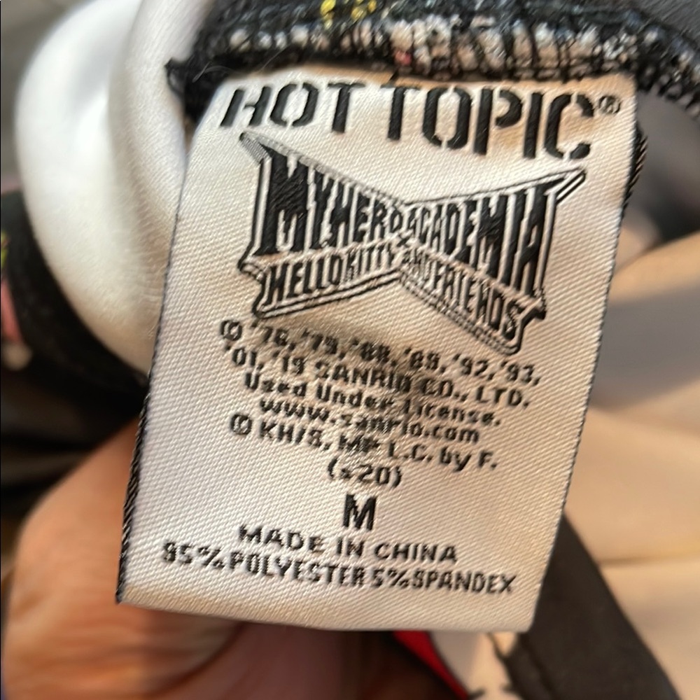 Hot Topic Black Skater suspender Mini Skirt Casual, Hello Kitty and friends - Picture 6 of 6